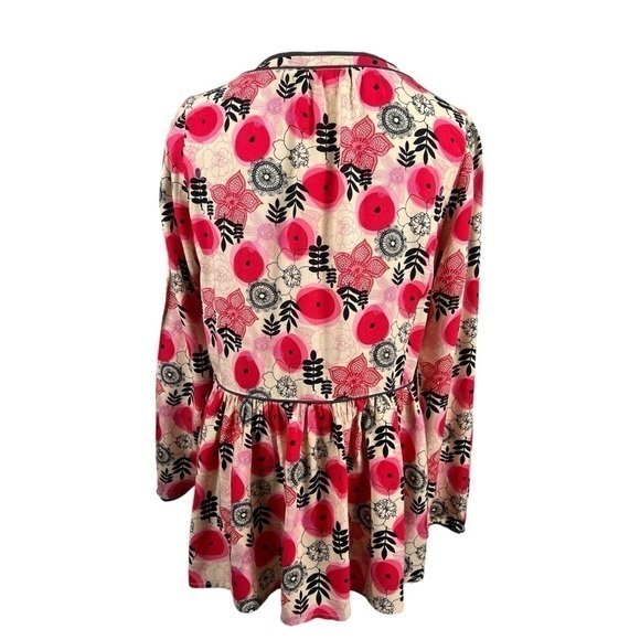 Matilda Jane Pink Floral Print‎ Long Sleeve Top Size Small - Picture 3 of 7